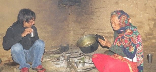 Tamang-Audio-Proclaimer-Bible-at-village-of-Kavre-1